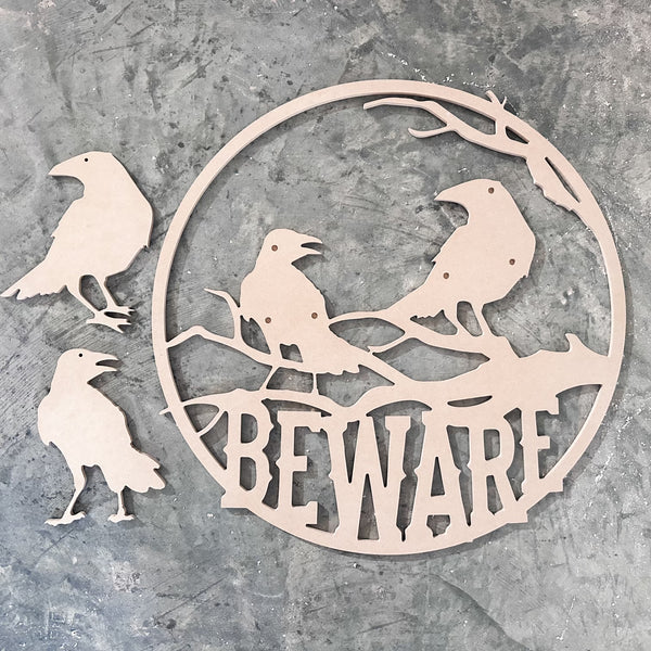 Beware Crow Hoop - Unfinished