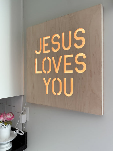 Jesus Loves You - With Lights