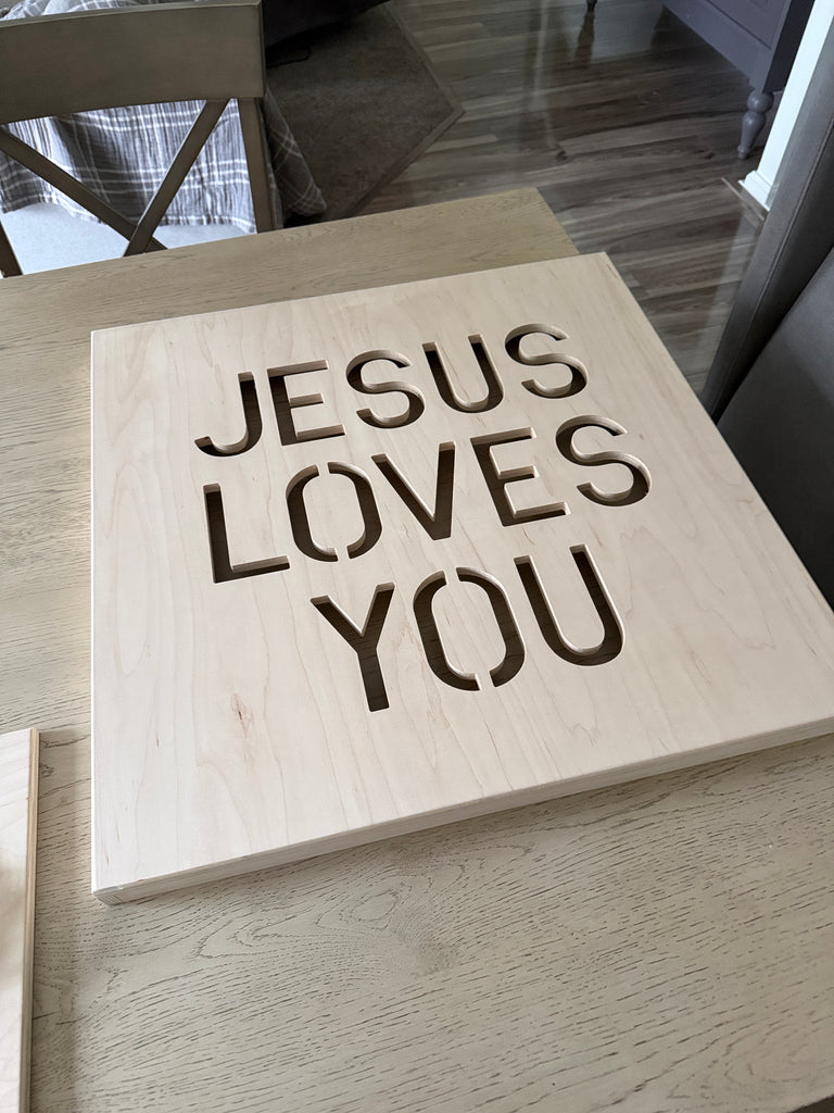 Jesus Loves You - NO Lights