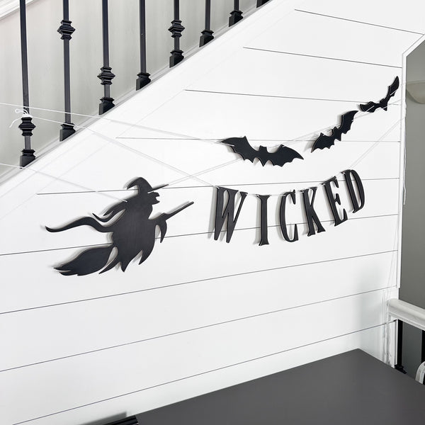 Wicked Witch Banner - Unfinished