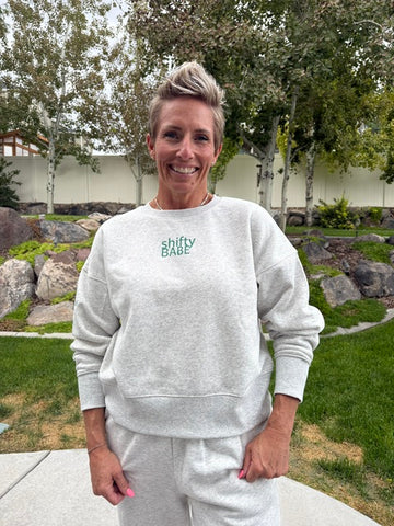 MOVARA -  Shift Crew Neck Sweatshirt