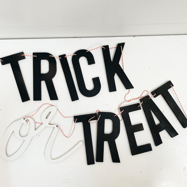 Trick Or Treat Garland - Unfinished